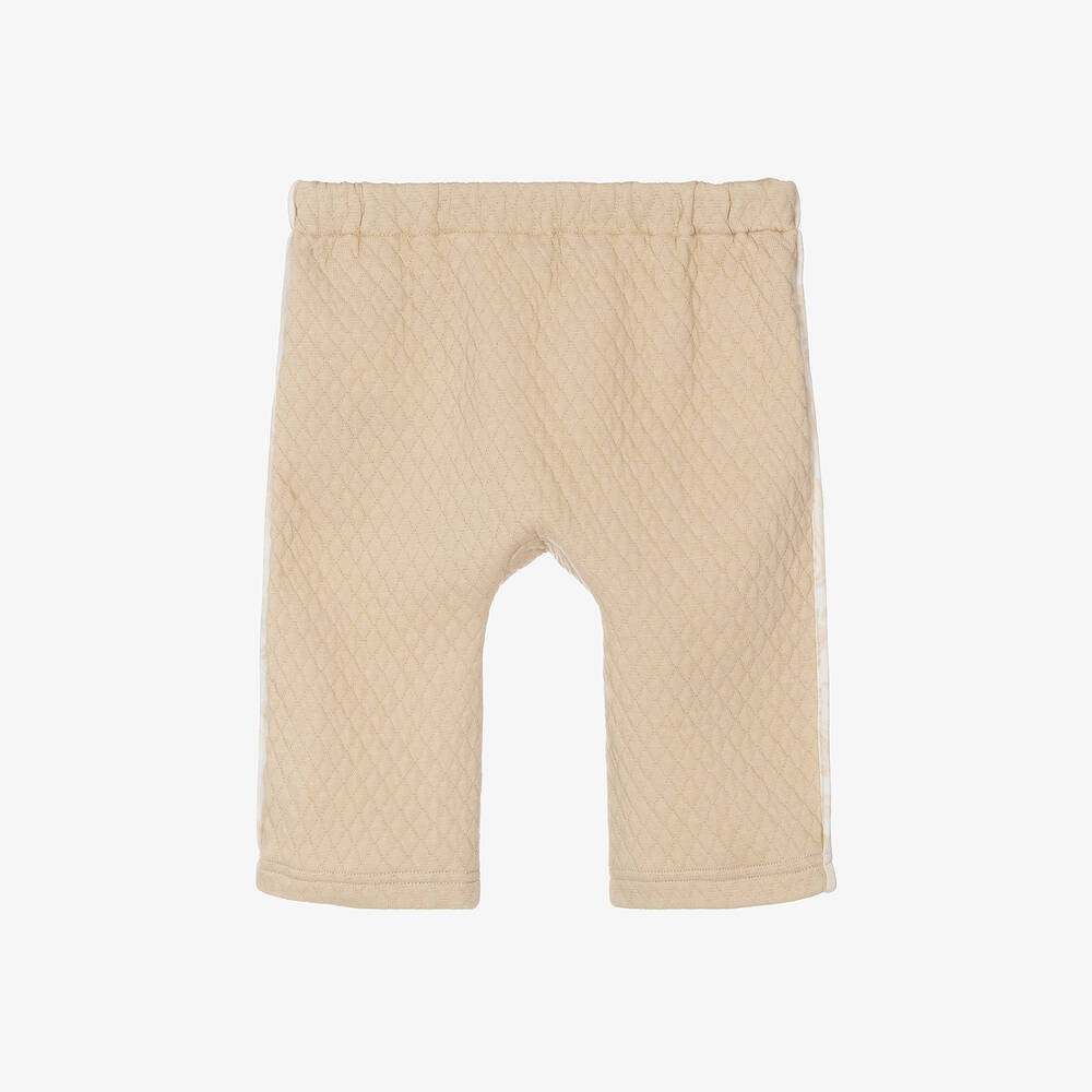 Versace-جاكيت مزيج قطن لون بيج للأطفال | Childrensalon Outlet