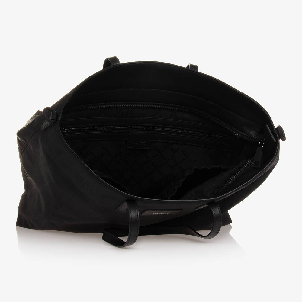 Versace-Black Barocco Changing Bag (49cm) | Childrensalon Outlet