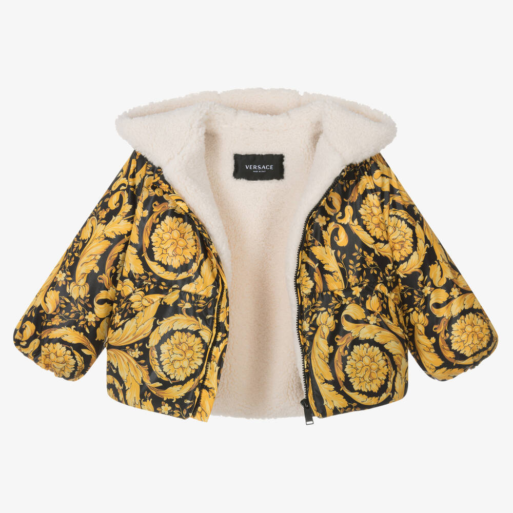 Boys clearance versace coat