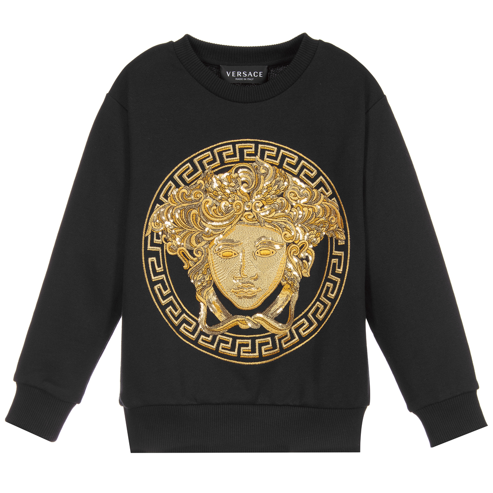 Versace sales sequin sweatshirt