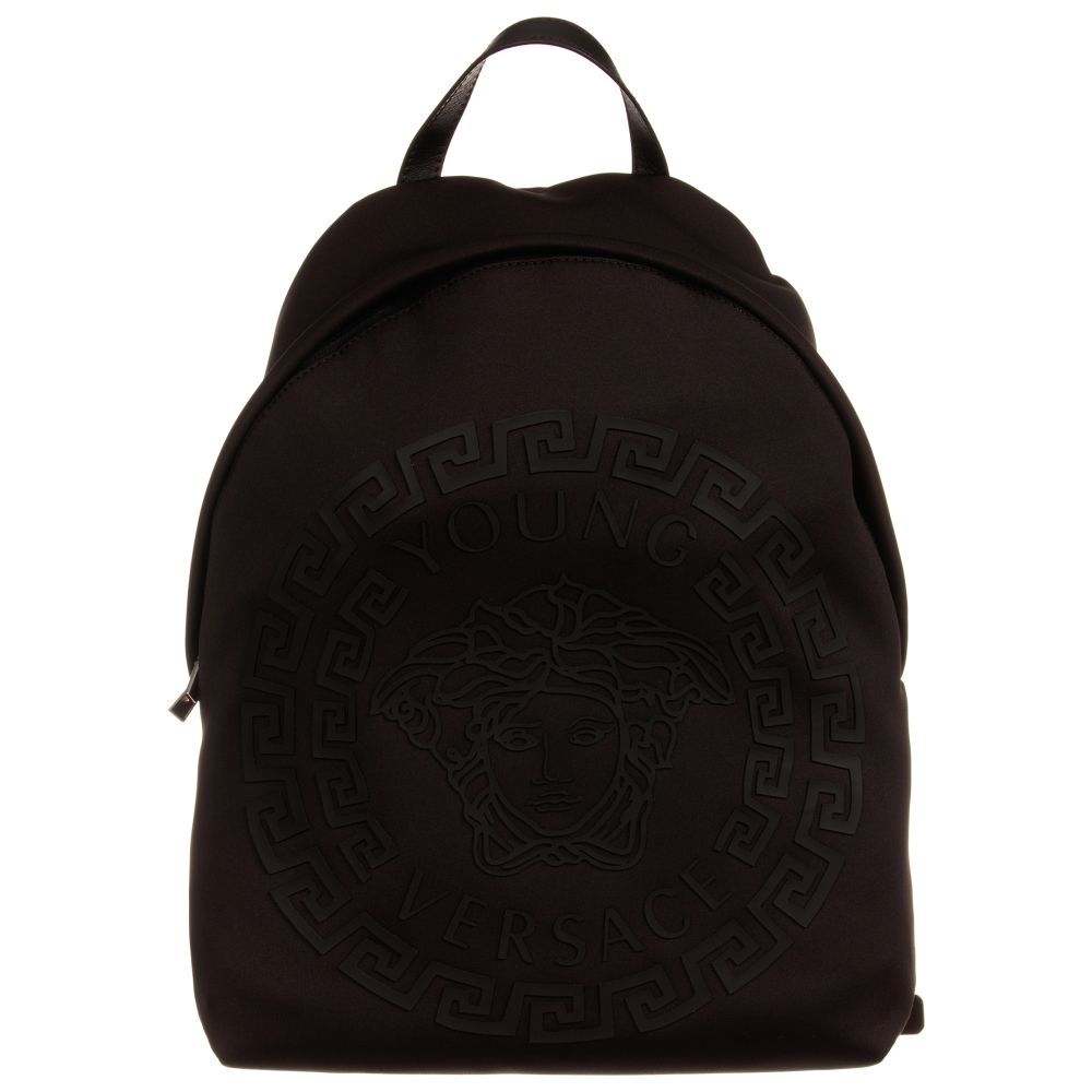 Versace - Black Medusa Backpack (35cm) | Childrensalon