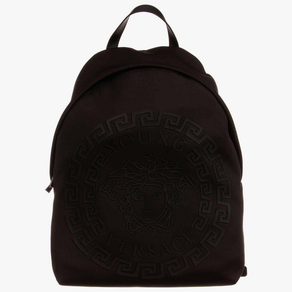 Versace - Black Medusa Backpack (35cm) | Childrensalon