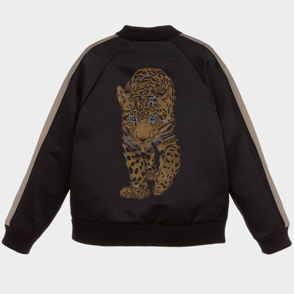 Versace Black Satin Jacket
