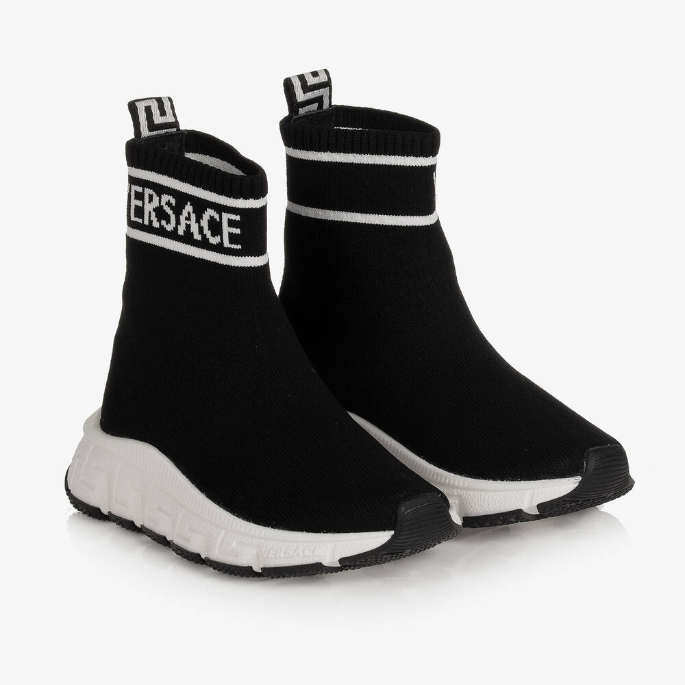 Versace - Baskets chaussettes Trigreca | Childrensalon