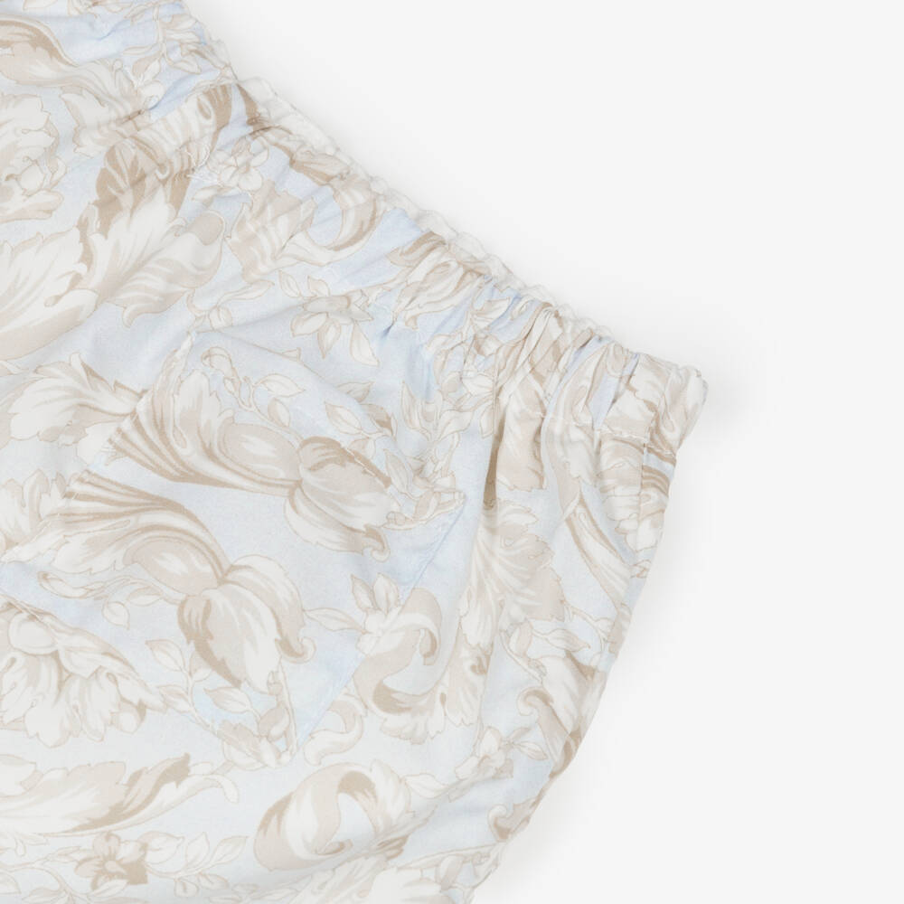 Versace-Boys Aqua Barocco Ensemble | Childrensalon Outlet