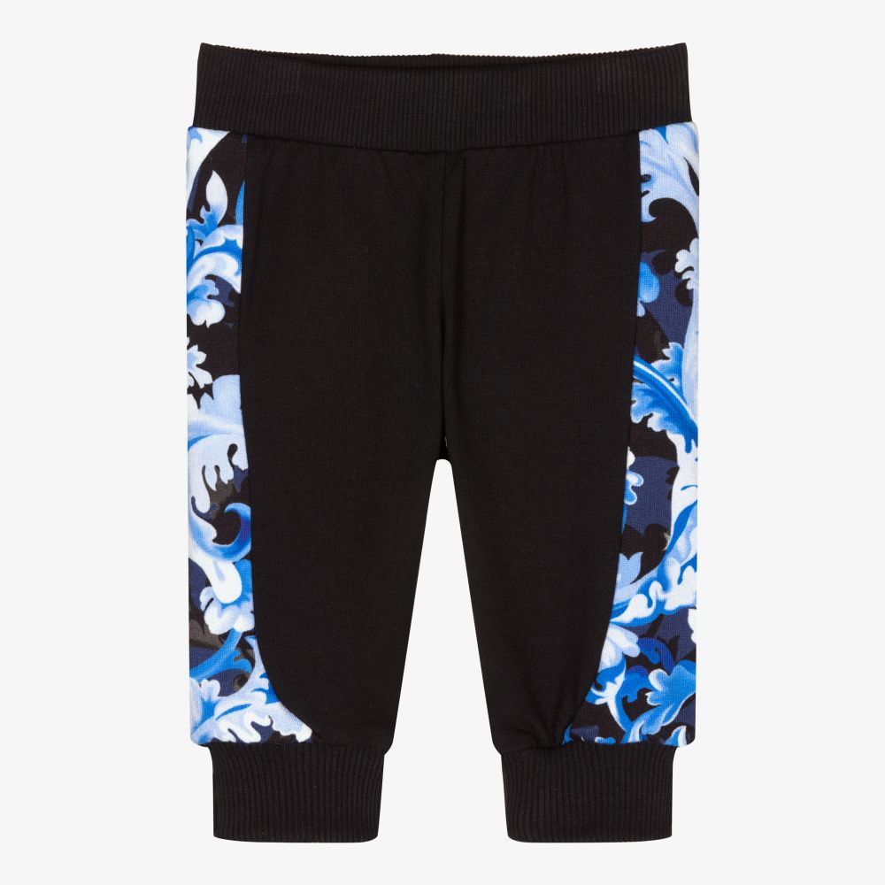 Versace - Schwarze Barocco Jogginghose (J) | Childrensalon