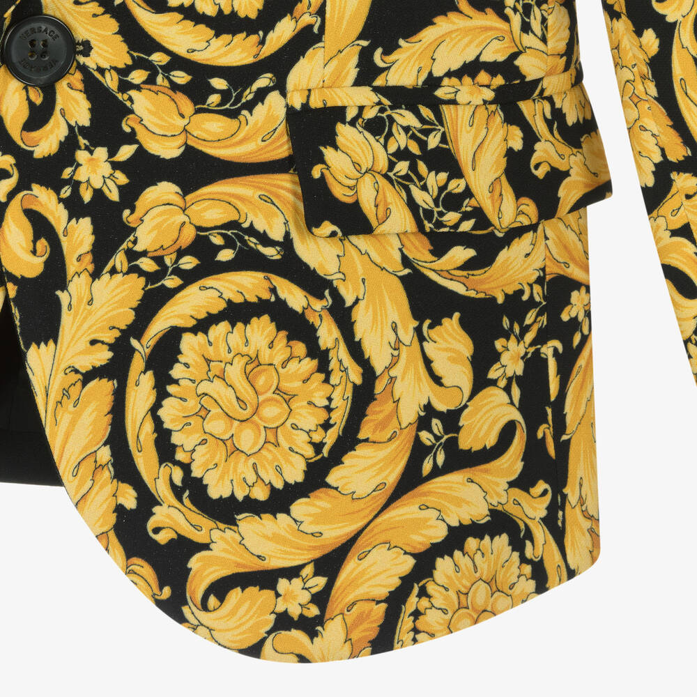 Versace gold blazer on sale