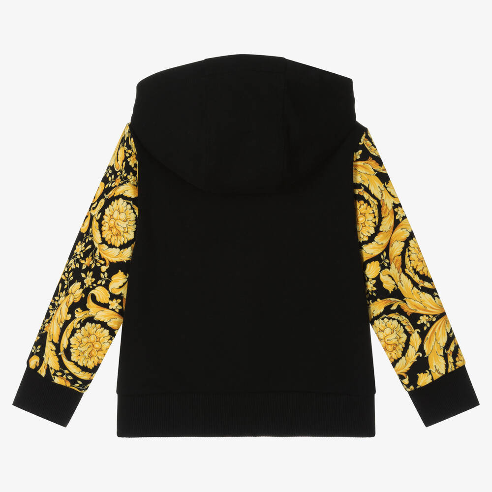 【Versace】バロック メデューサ ジップアップパーカー ブラック 楽天市場】ヴェルサーチ パーカー メンズ ジップアップ