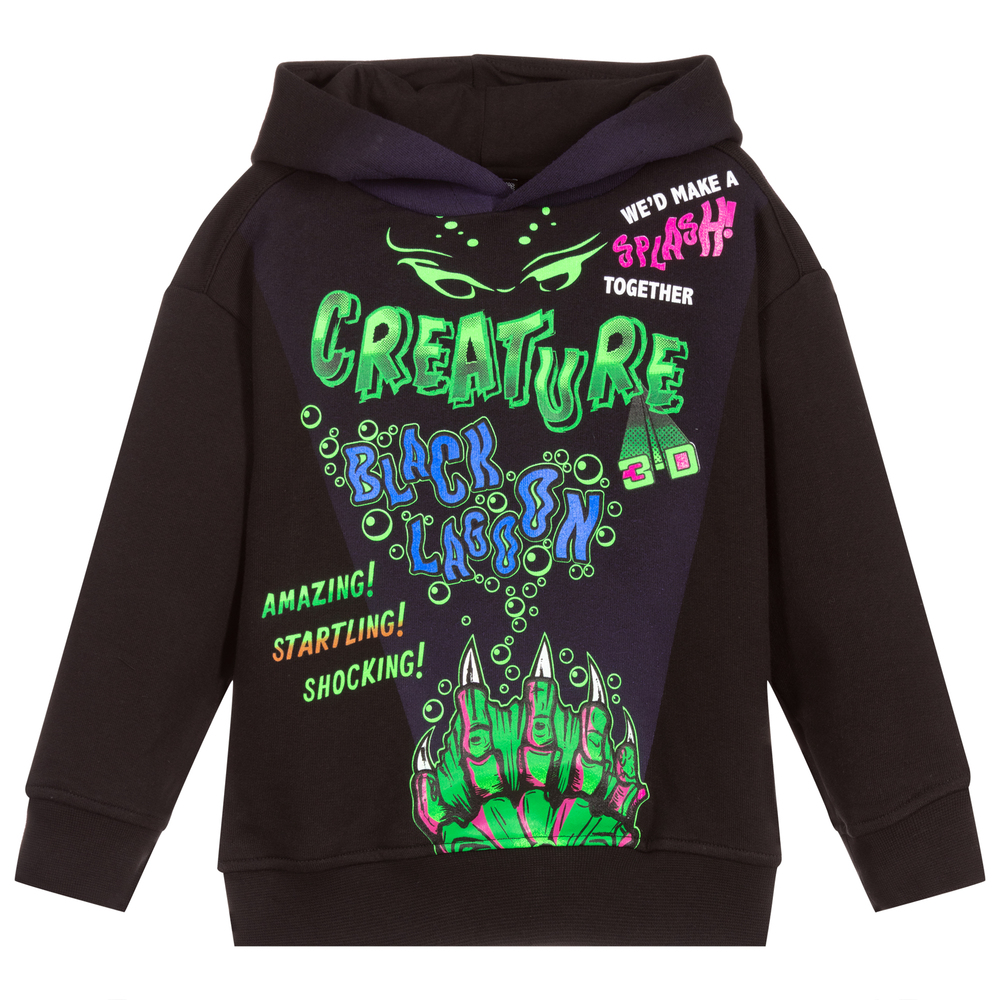 Black monster hoodie clearance