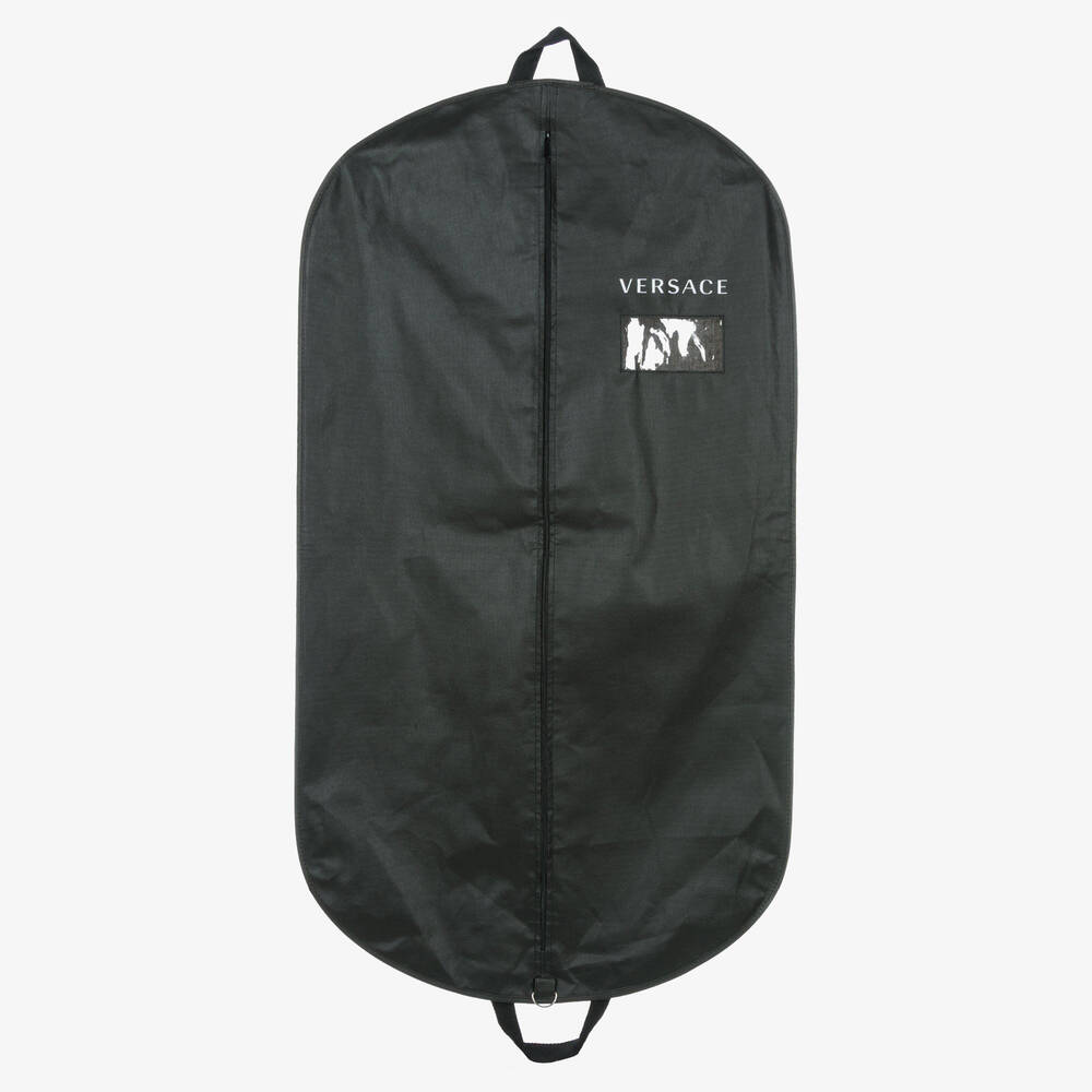 Versace-Boys Blue Barocco Down Puffer Jacket | Childrensalon Outlet