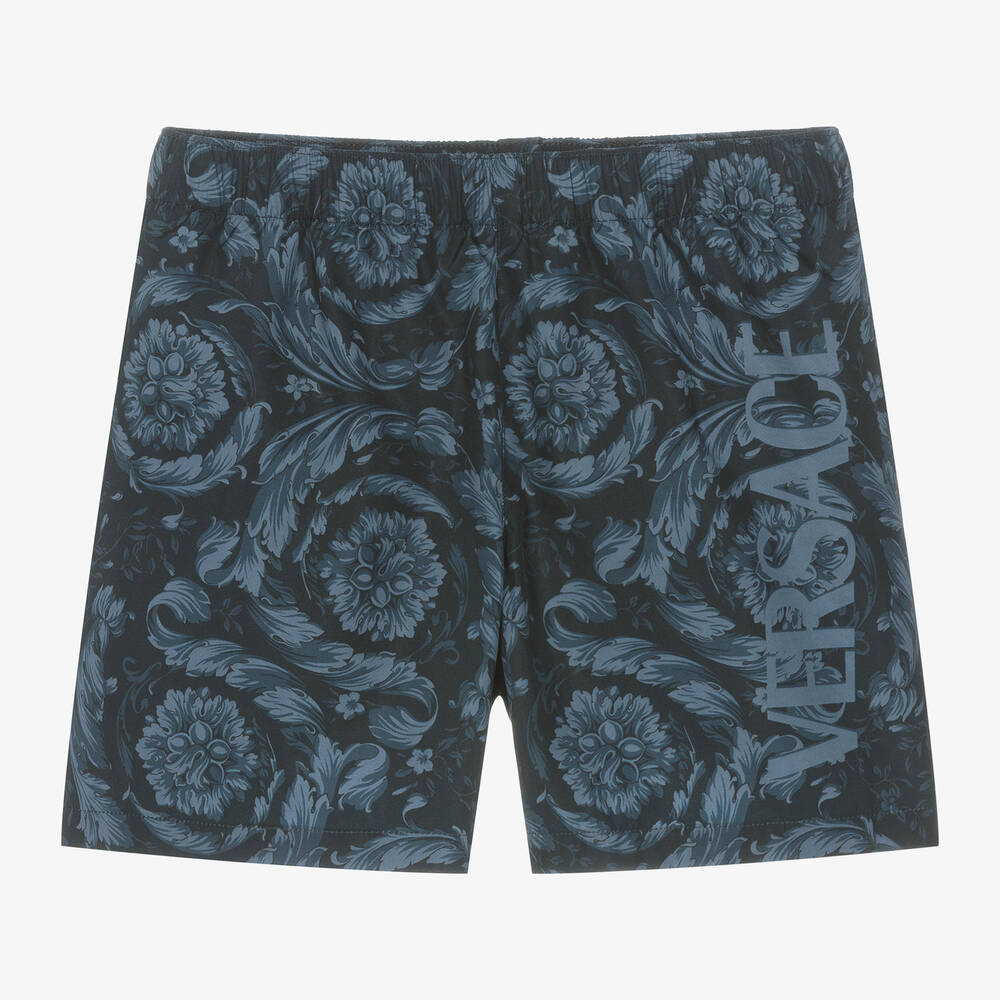 Versace blue shorts top