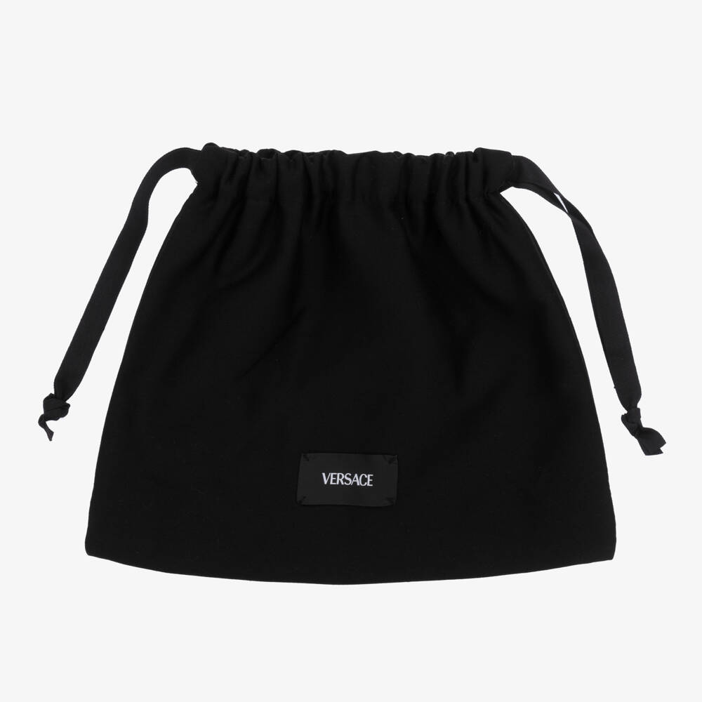 Versace-Синяя поясная сумка Medusa & Greca (16см) | Childrensalon Outlet