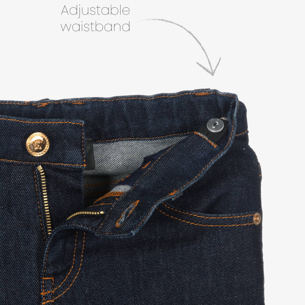 Versace-Синие джинсы из денима | Childrensalon Outlet