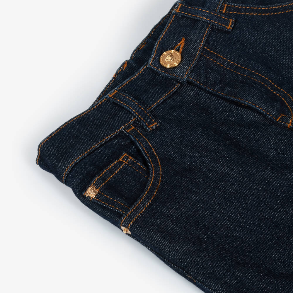 Versace-Синие джинсы из денима | Childrensalon Outlet