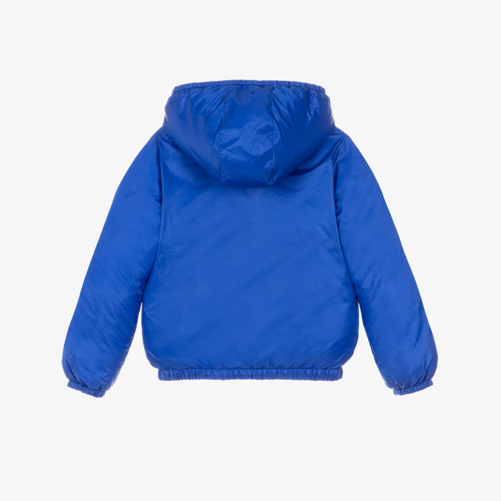 Versace-Boys Dual-Sided Down Jacket | Childrensalon Outlet