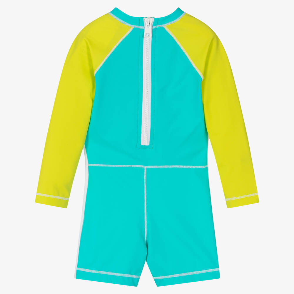 Versace-طقم واقي من الشمس أطفال ولادي لون أخضر | Childrensalon Outlet