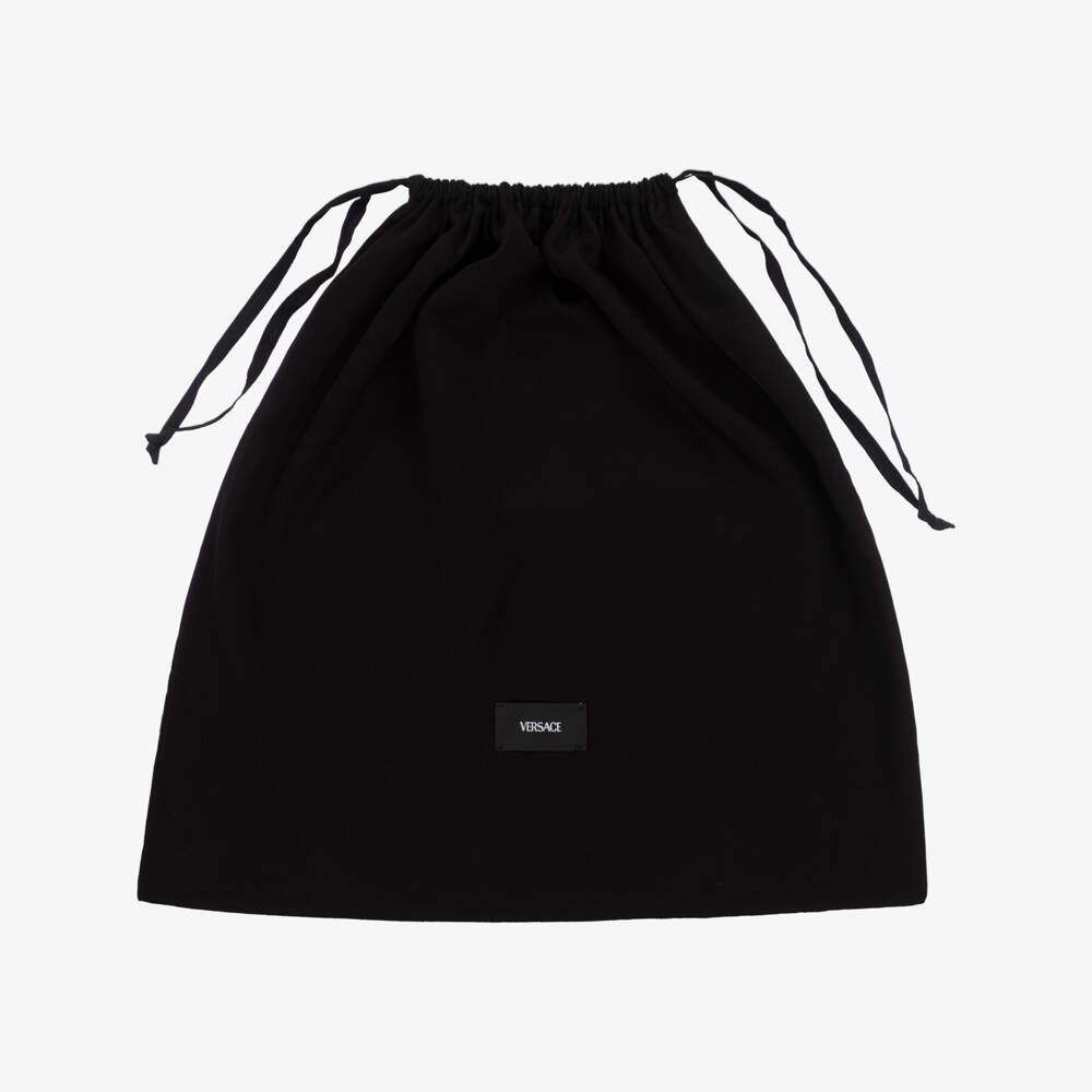 Versace-Boys Grey Cotton Travel Tote | Childrensalon Outlet