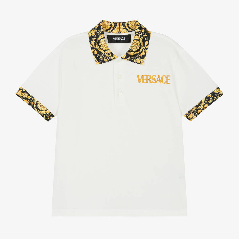 Versace men's polo shirts 2025