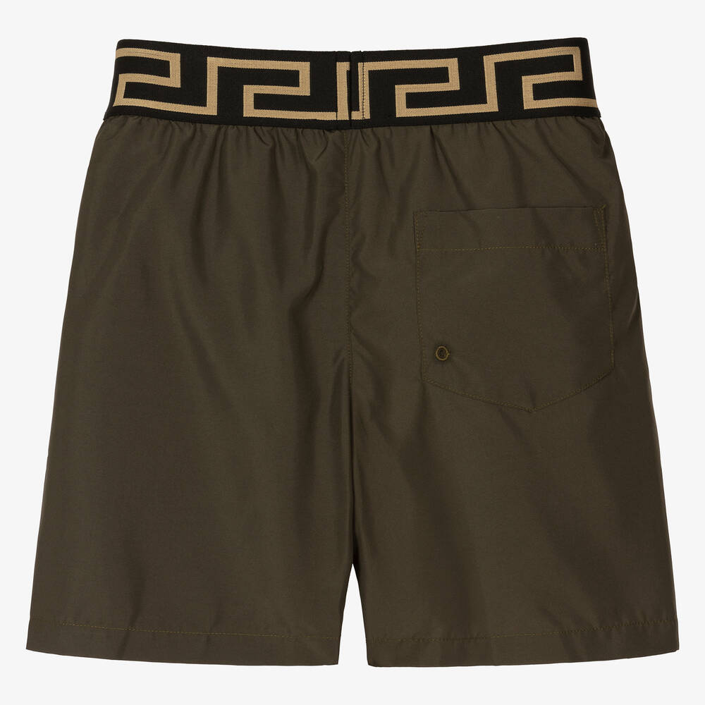 Versace swim shorts green top
