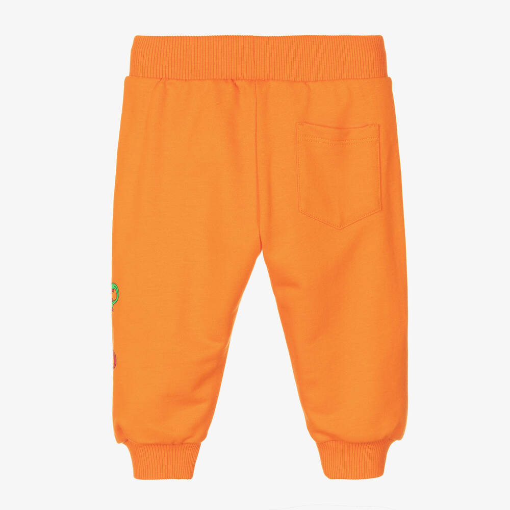 Kids shop orange joggers