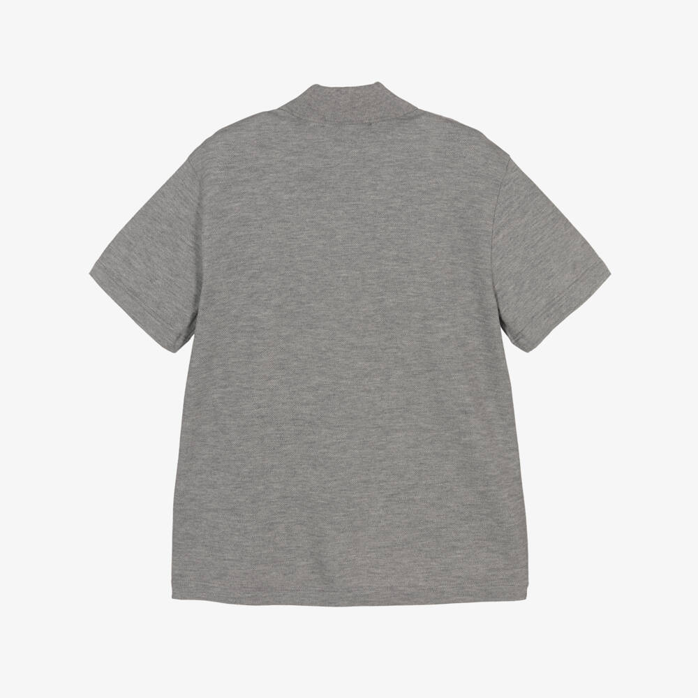 Versace-Boys Piqué Polo with Gold Accent | Childrensalon Outlet