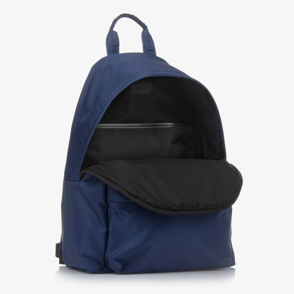 Versace-Boys Royal Blue Logo Backpack | Childrensalon Outlet