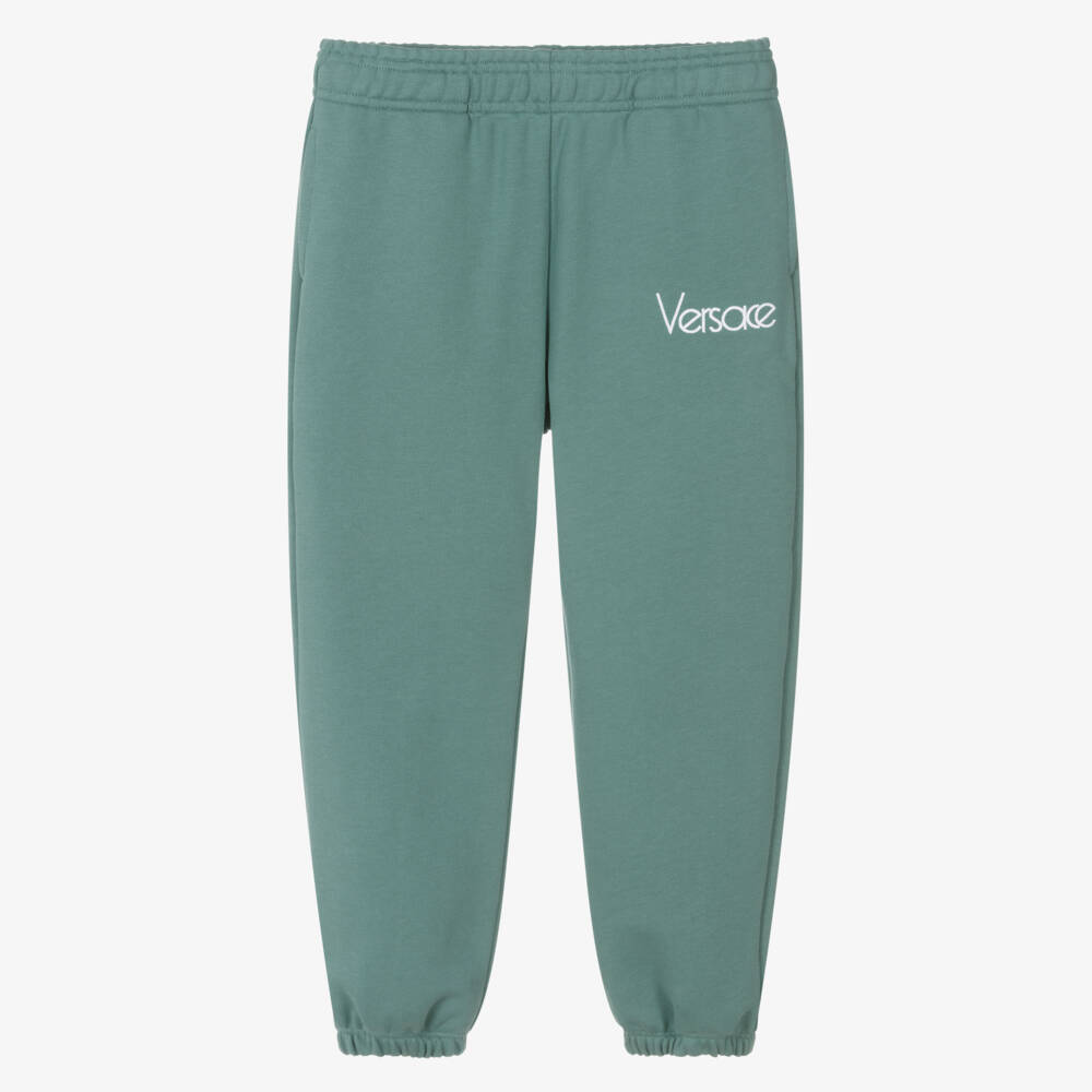 Versace-Boys Verdant Cotton Track Pants | Childrensalon Outlet