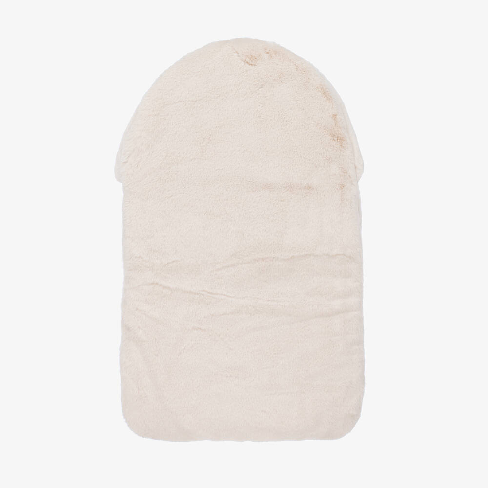 Versace-Faux Fur Baby Nest (70cm) | Childrensalon Outlet