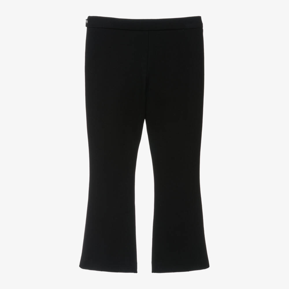 Versace-بنطلون جيرسي ميلانو لون أسود للبنات | Childrensalon Outlet