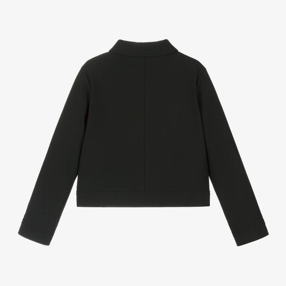 Versace-Черная куртка Medusa для девочек | Childrensalon Outlet