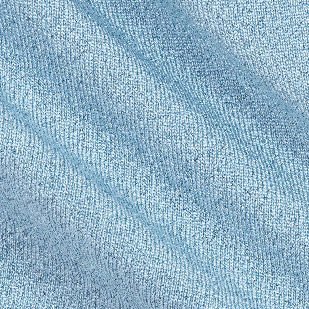 Versace-Girls Blue Knitted Sweater  | Childrensalon Outlet