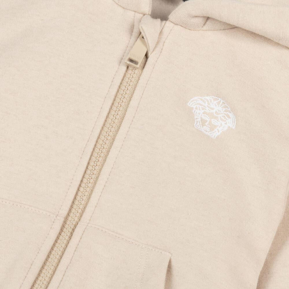 Versace-Girls Cozy Cashmere Cotton Suit | Childrensalon Outlet