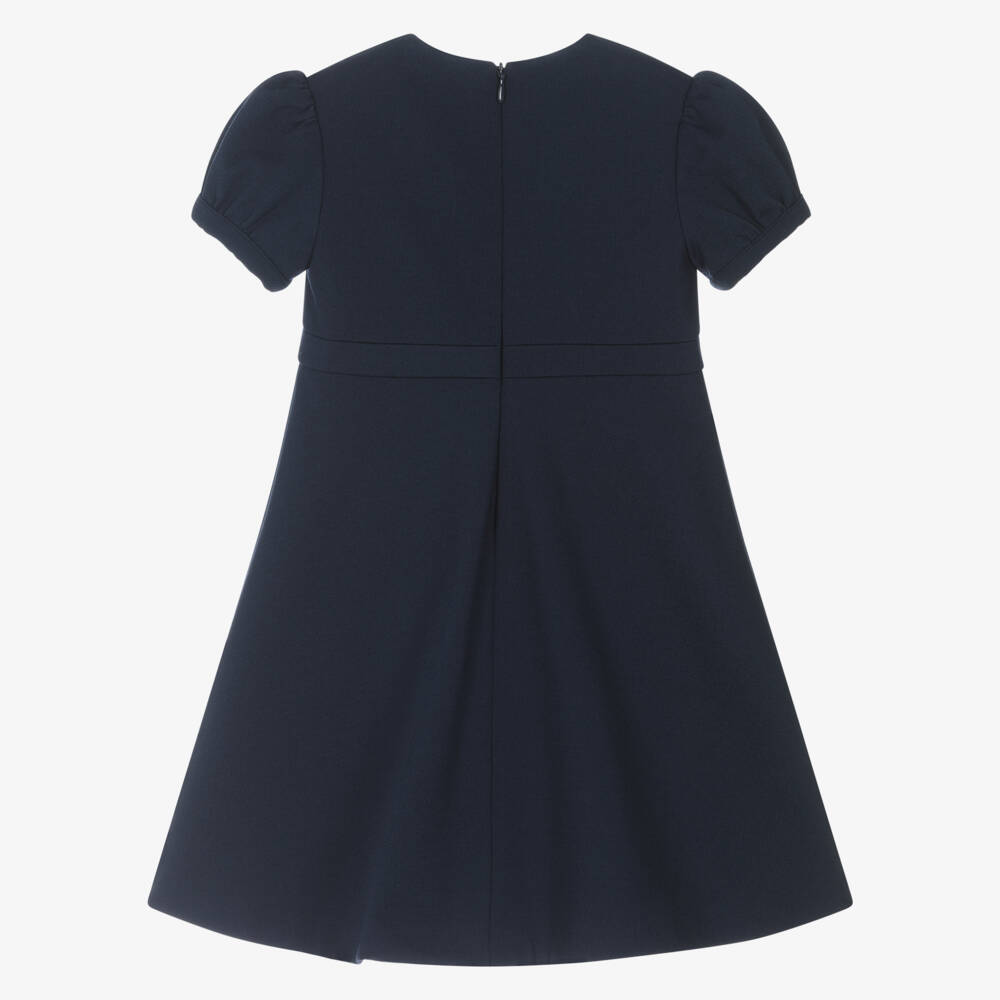 Versace-Элегантное синее платье Milano для девочек | Childrensalon Outlet