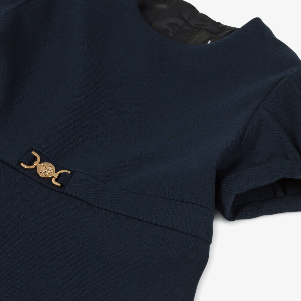 Versace-Элегантное синее платье Milano для девочек | Childrensalon Outlet