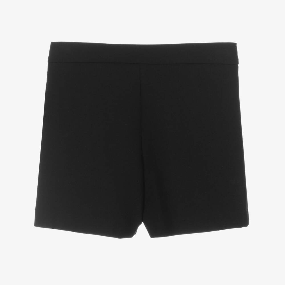 Versace-Girls Gold Accent Jersey Shorts | Childrensalon Outlet