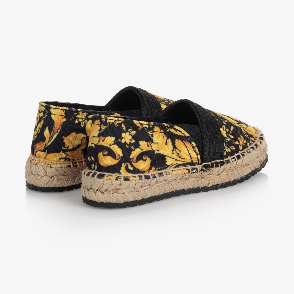 Versace Goldene Barocco Espadrilles M