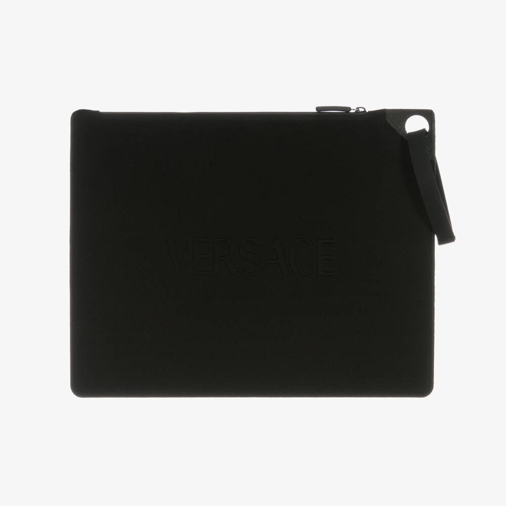 Versace-Girls Green Floral & Greca Bikini | Childrensalon Outlet