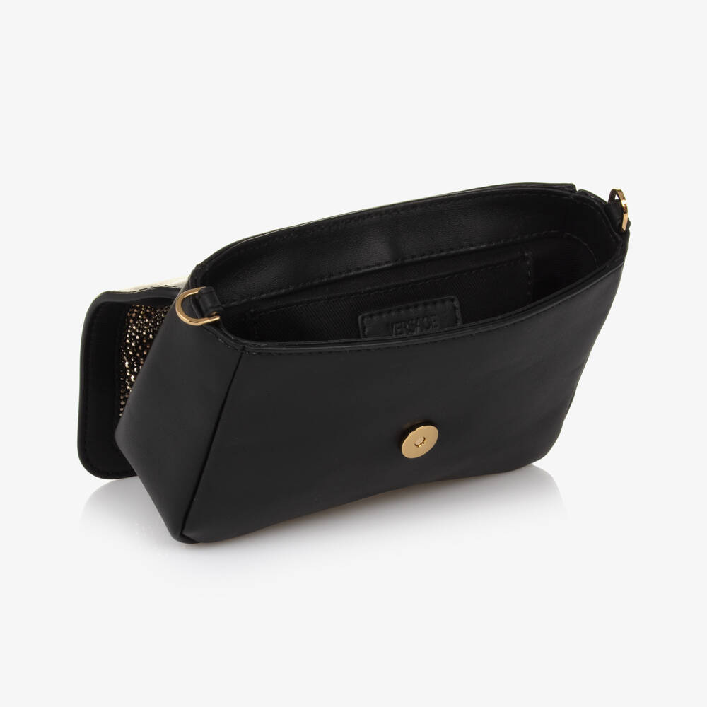 Versace-Girls Leather Leopard Accent Bag | Childrensalon Outlet