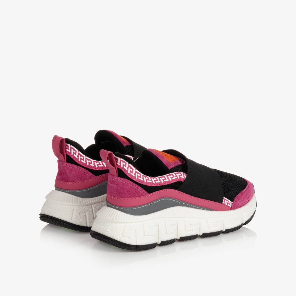 Versace-Girls Medusa Trigreca Trainers | Childrensalon Outlet