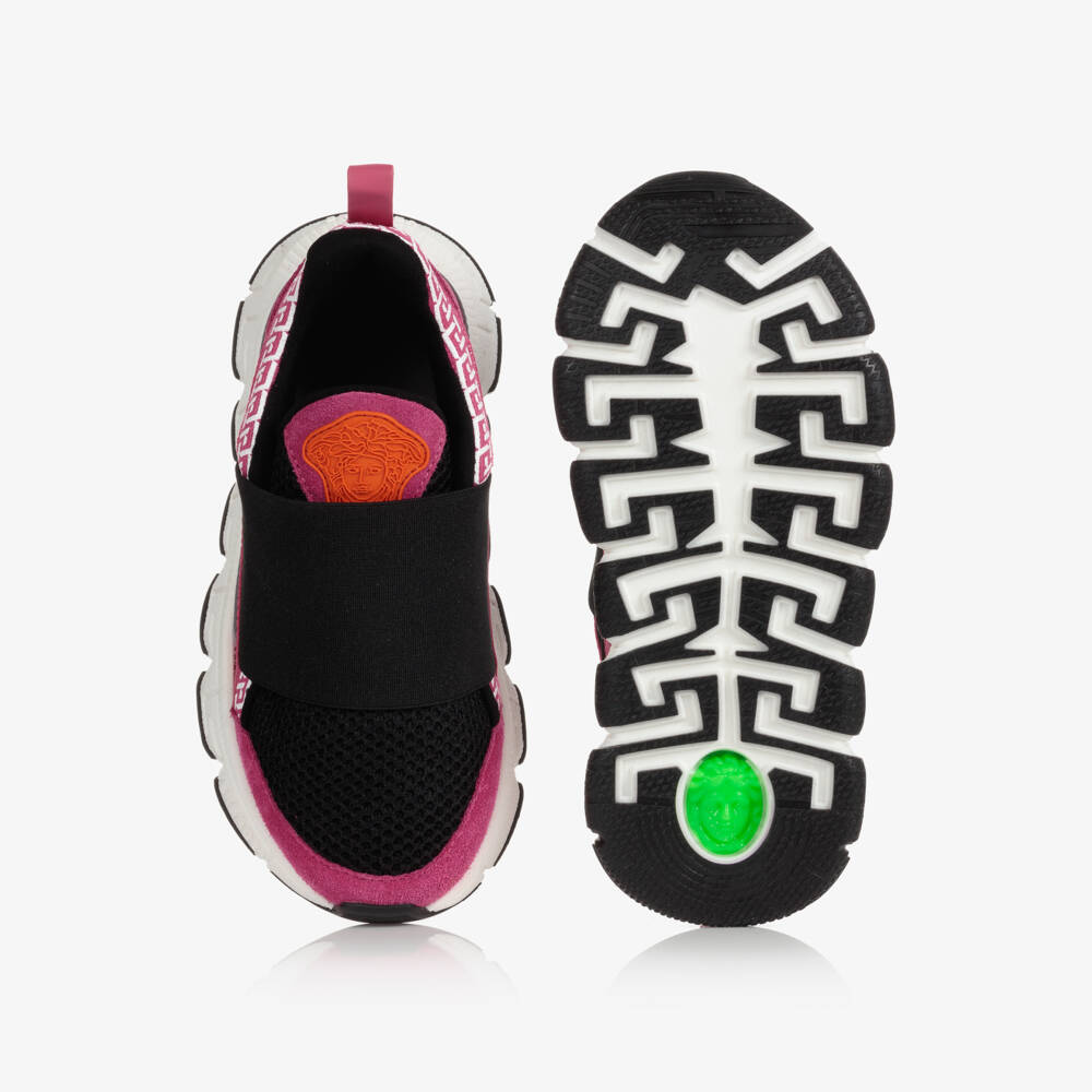 Versace-Girls Medusa Trigreca Trainers | Childrensalon Outlet