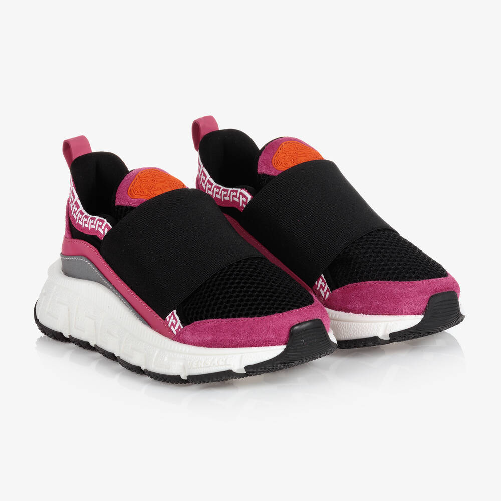 Versace Girls Medusa Trigreca Trainers Childrensalon Outlet
