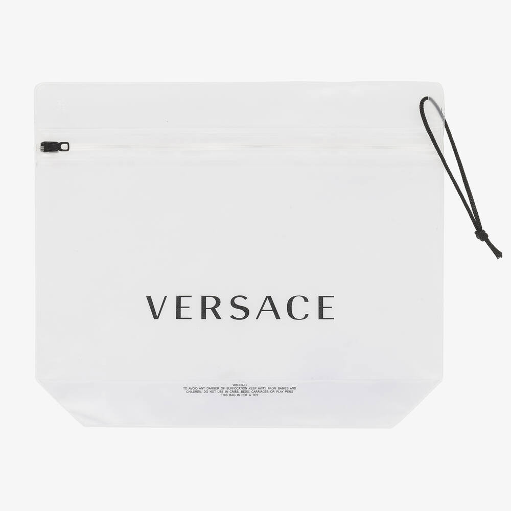 Versace-Розовый купальник с орхидеями | Childrensalon Outlet