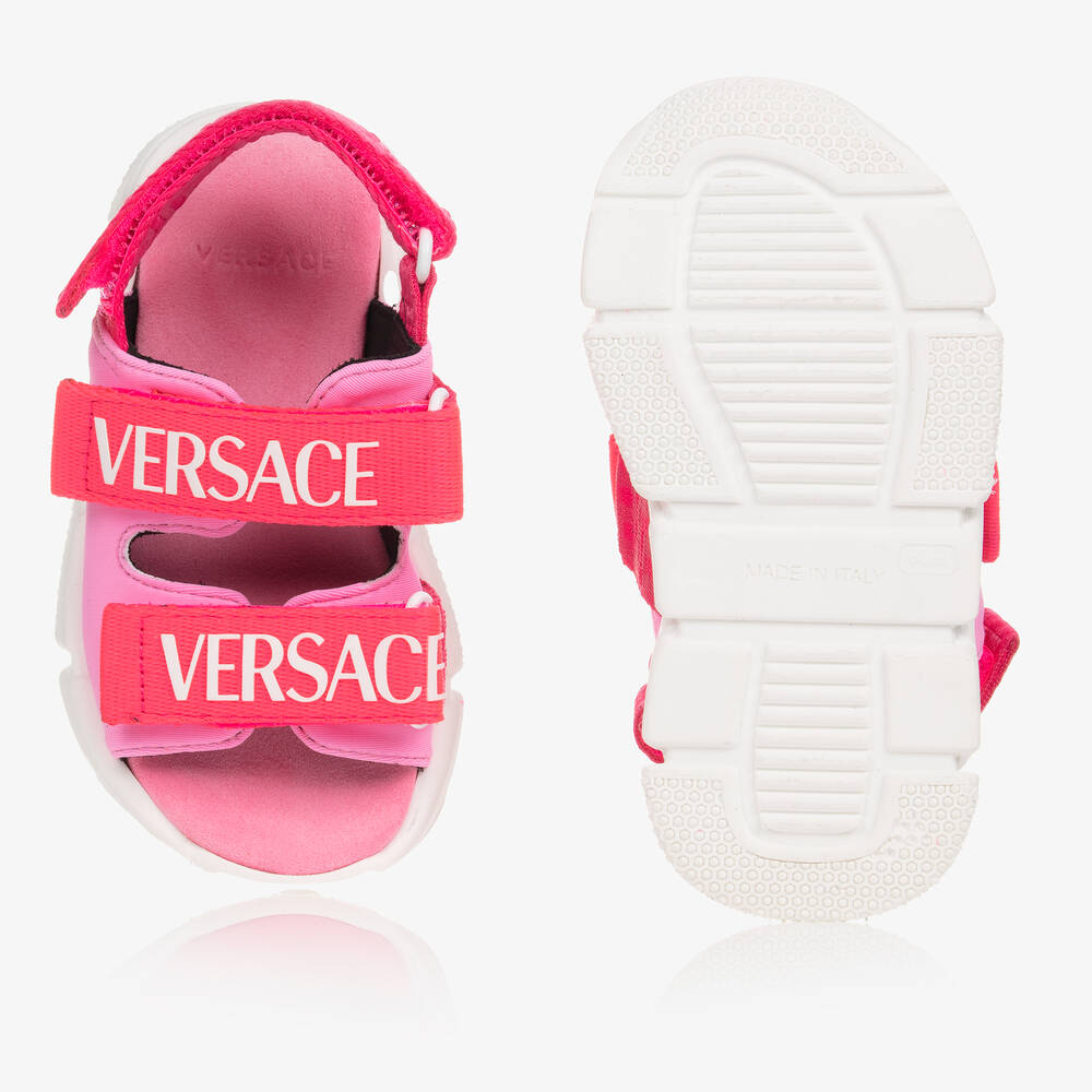 Versace discount sandals pink