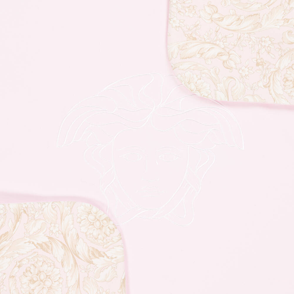 Versace-Girls' Pink Medusa Comfort Blanket | Childrensalon Outlet