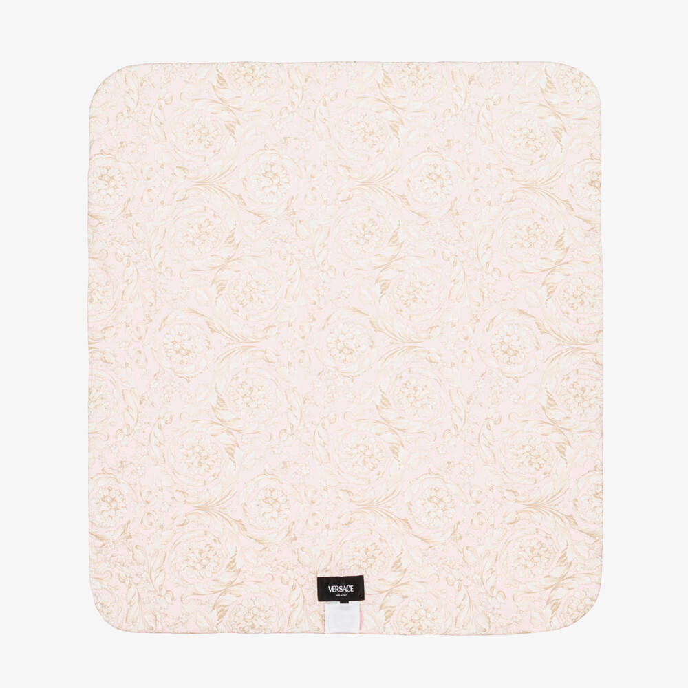Versace-Girls' Pink Medusa Comfort Blanket | Childrensalon Outlet