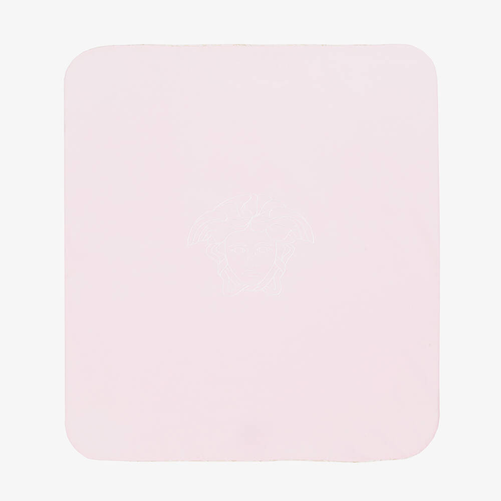 Versace-Girls' Pink Medusa Comfort Blanket | Childrensalon Outlet