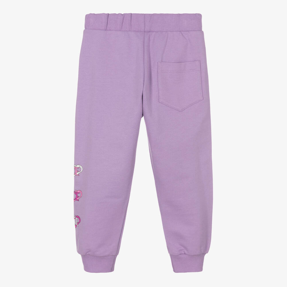 Girls best sale purple joggers