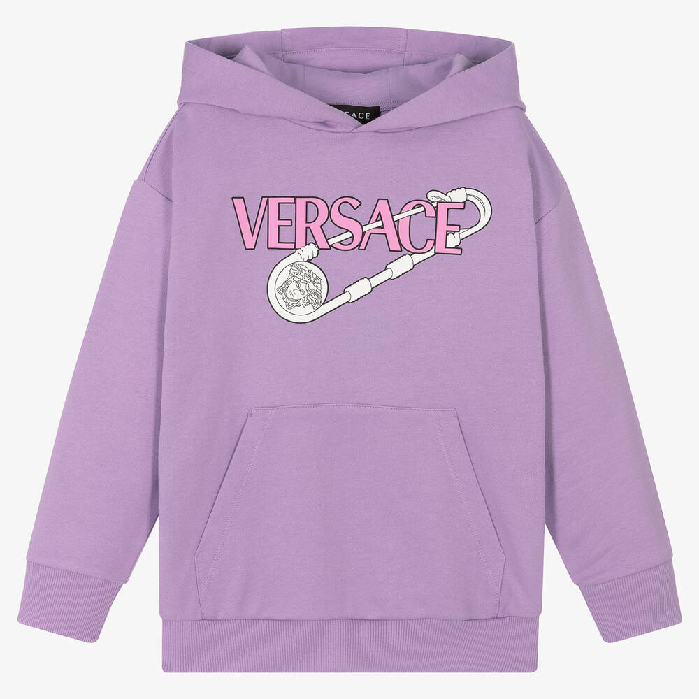Versace outlet logo hoodie
