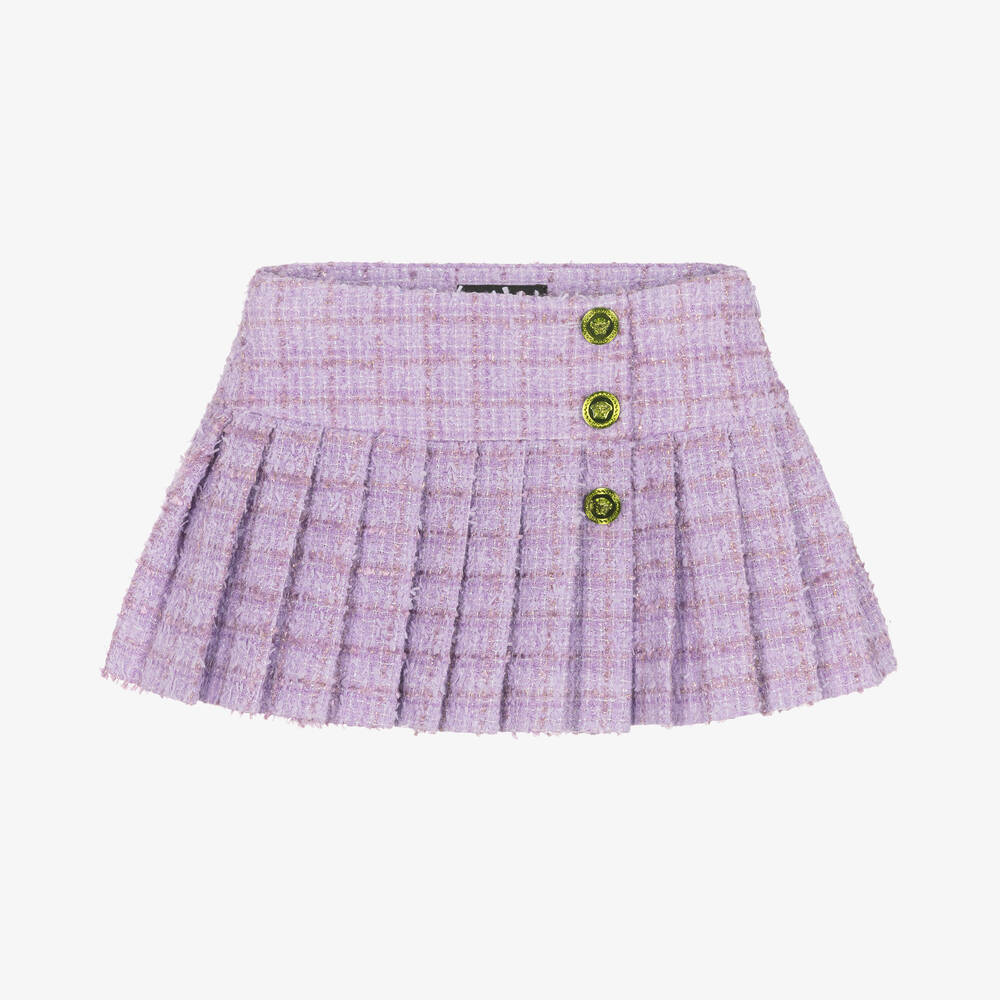 Versace - Фиолетовая юбка из твида | Childrensalon