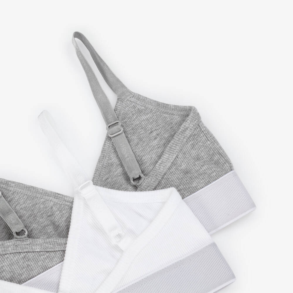 Versace-طقم حمالات صدر قطنية ناعمة للبنات | Childrensalon Outlet